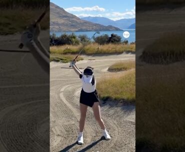 여신이 치면 골프도 화보가 된다 ❤️🩷 | KLPGA 유효주(Hyoju You) #응원릴레이 #유효주2026 @hyo_jjulu_97