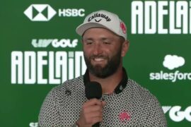 Jon Rahm Shoots Bogey-Free 63 (-9) | LIV Golf Adelaide Round 2 Press Conference