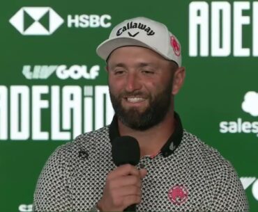 Jon Rahm Shoots Bogey-Free 63 (-9) | LIV Golf Adelaide Round 2 Press Conference