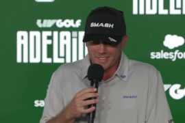 Talor Gooch on Winning at The Grange, Conditions & Weekend Chase | LIV Golf Adelaide R2