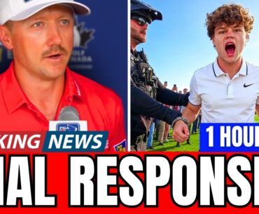 🚨 PGA TOUR DRAMA ENDS? HE FINALLY RESPONDED… FANS DIDN’T EXPECT THIS