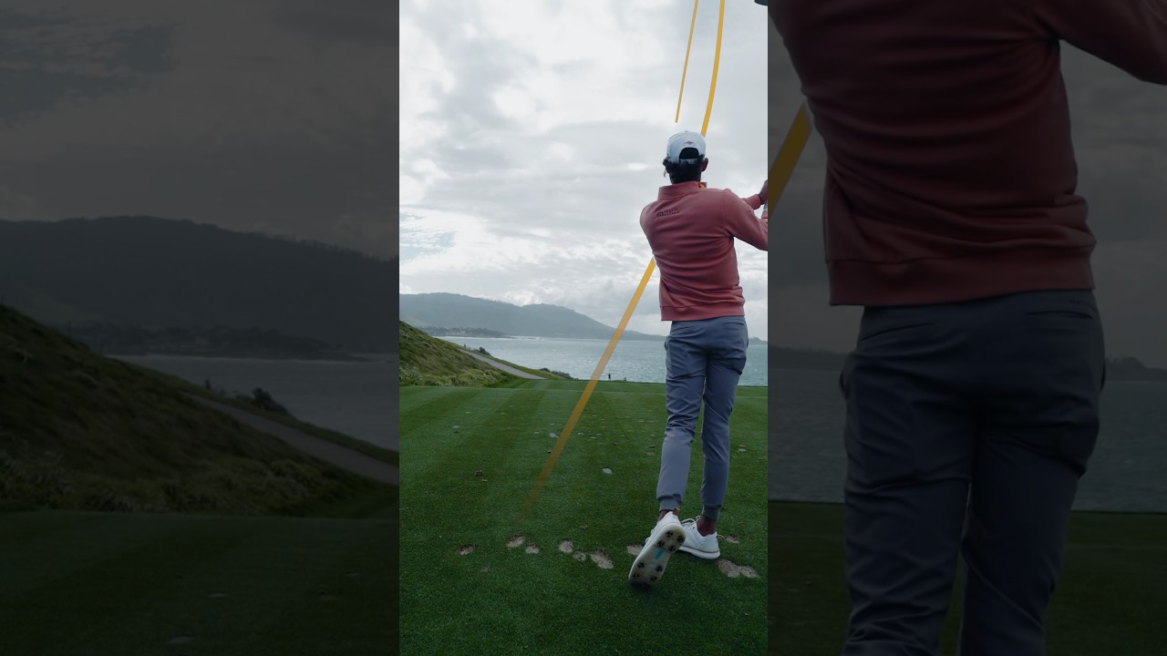Just a regular day golfing at Pebble 🤷♂️ Just a regular day golfing at Pebble 🤷♂️