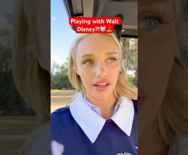 Golf with a legend! #golf #golfgear #golfgirls #golfers #barbie #cartgirl #funny #dayinmylife #fun