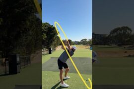 Dustin Johnson golf swing on Shot Tracer app