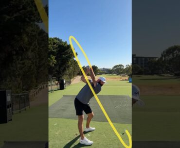 Dustin Johnson golf swing on Shot Tracer app