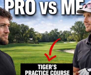 I Played a Challenge Tour Winner at Tiger Woods’ Practice Course!