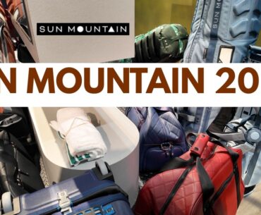 SUN MOUNTAIN GOLF 2026 NEW BAGS, TRAVEL, CLOTHING AND MORE