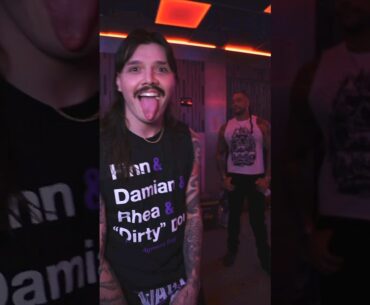 Dominik Mysterio was so happy to see his boys win some gold on #WWERaw