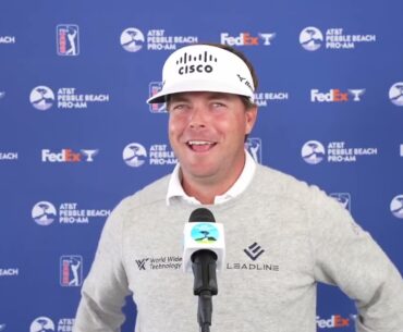 KEITH MITCHELL on Travis Kelce, Taylor Swift Buzz & Pebble Near Ace! ⛳🔥