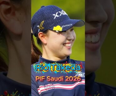 Rio Takeda: Eagle Hole 12 Par 5 Round 3 PIF Saudi Ladies International 2026 #golf #let #riotakeda