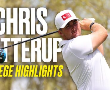 Chris Gotterup's college golf highlights at Oklahoma