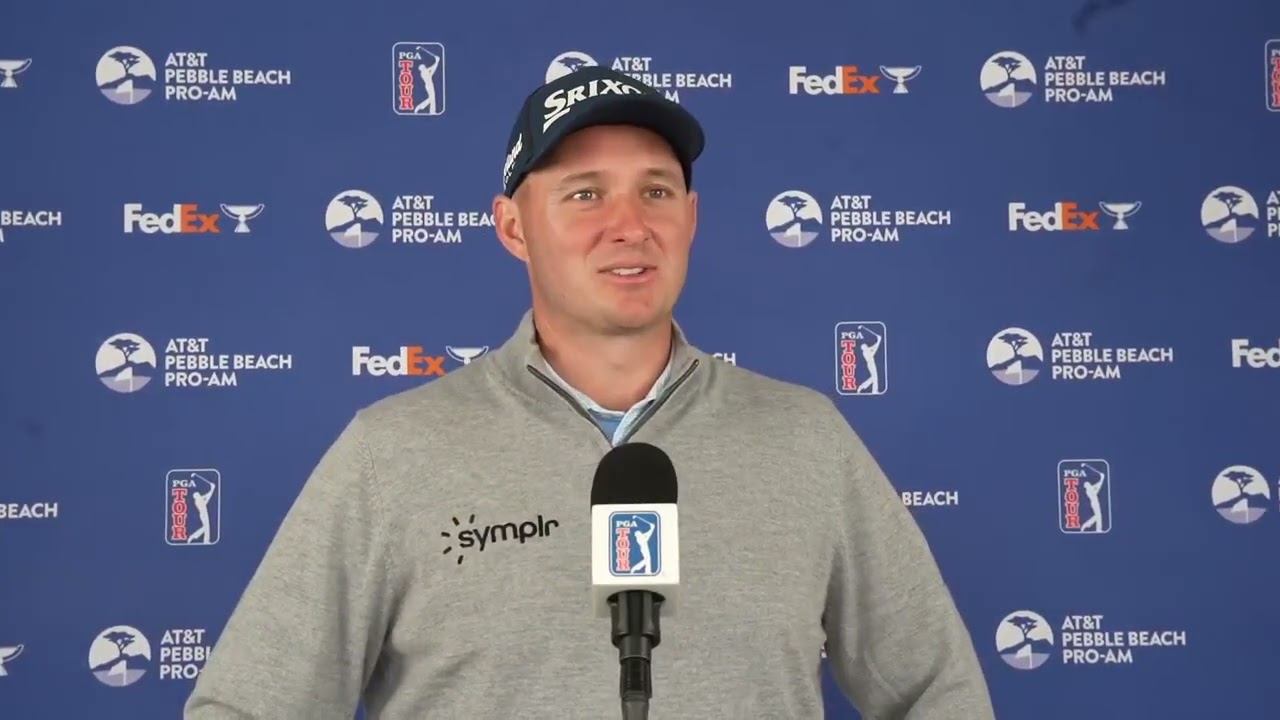 Sepp Straka Interview: Back-to-Back 66s | AT&T Pebble Beach Pro-Am (Round 2) Sepp Straka Interview: Back-to-Back 66s | AT&T Pebble Beach Pro-Am (Round 2)
