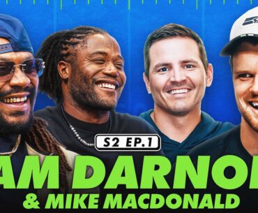 Marshawn Welcomes QB Sam Darnold To The Seahawks, Talks Season With Coach Macdonald + Jalen Milroe
