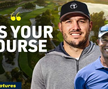 Why Mike Trout enlisted Tiger Woods to build a golf course