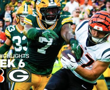 Cincinnati Bengals vs Green Bay Packers Game Highlights | 2025 NFL Season Week 6