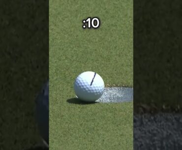 Finally fell #golf #golfputt #pga #perfectputt