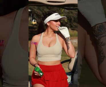 Amazing Golf Swing you need to see | Golf Girl awesome swing | Golf shorts | Whitney Wren