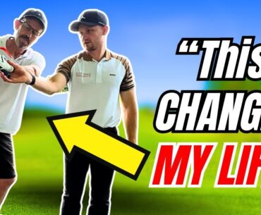 This Mid Handicaper was a Short Hitter Before I Showed Him This Drill