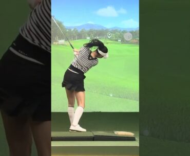 홀컵 앞 브레이크 실화?😜😅🙃 | KLPGA 윤규미(Kyumi Yun) #응원릴레이 #윤규미2026