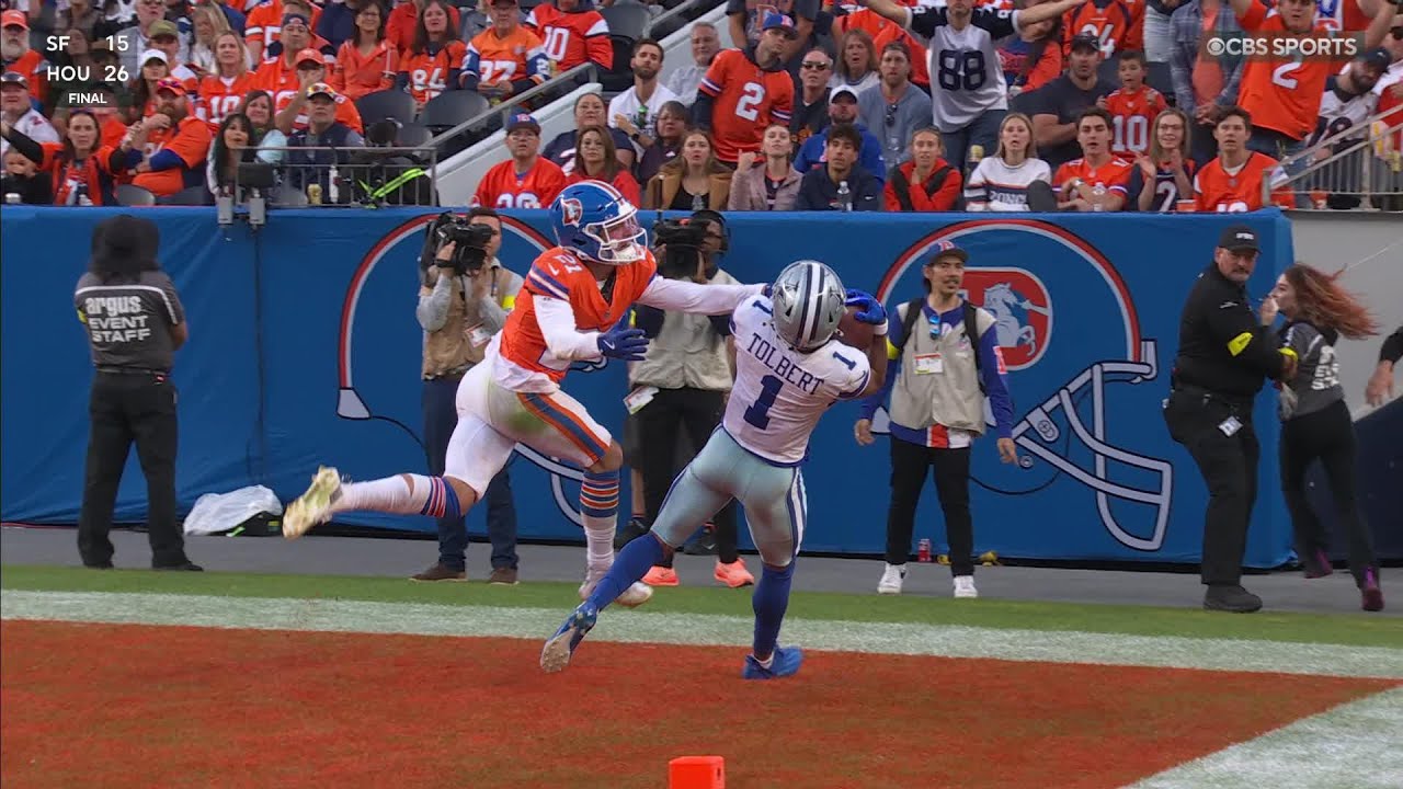 What a throw! Milton unloads 35-yard TD to Tolbert What a throw! Milton unloads 35-yard TD to Tolbert