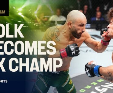 CLASSIC FIGHT HIGHLIGHTS | Alexander Volkanovski's historic fight vs Diego Lopes #UFC325 🔥