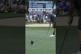 Anthony Kim takes the lead!