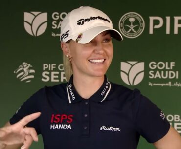 Charley Hull Champion Interview | PIF Saudi Ladies International 2026 (Full Comments)