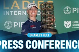Charley Hull Winning Press Conference | PIF Saudi Ladies International