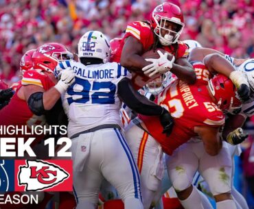 Indianapolis Colts vs. Kansas City Chiefs Game Highlights | NFL 2025 Season Week 12