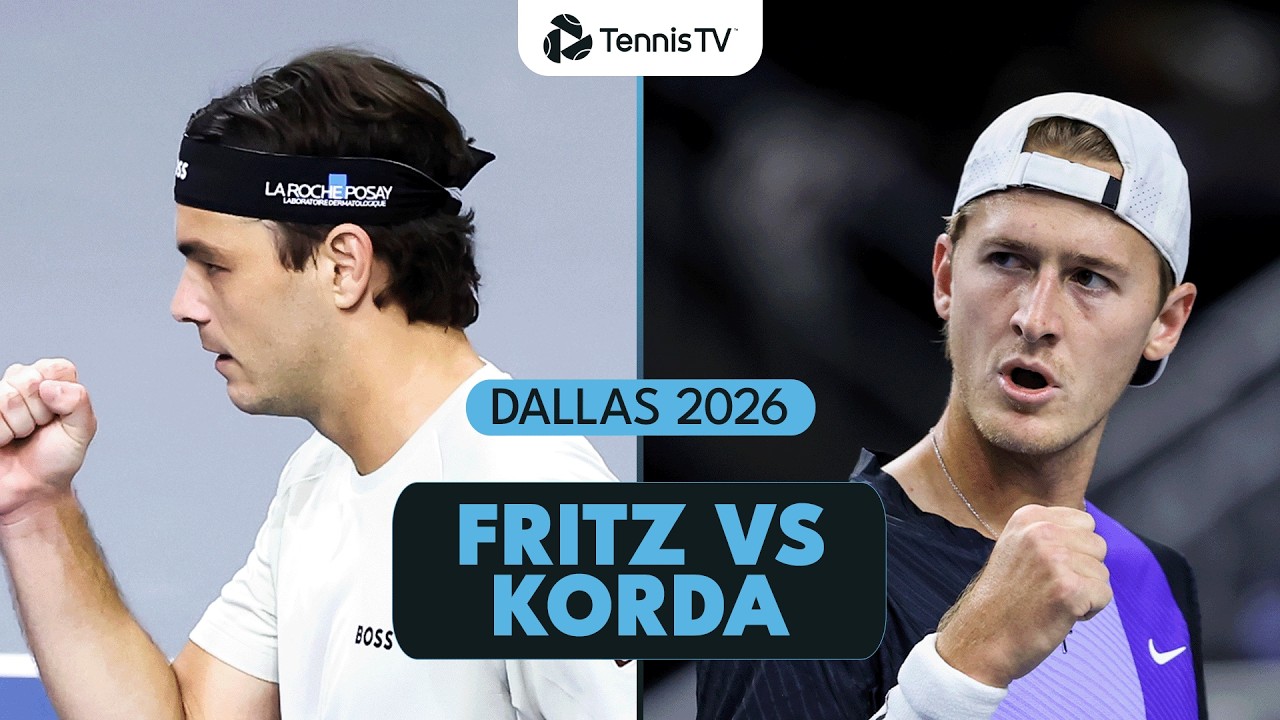 Fritz vs Korda SHOWDOWN 🍿 | Dallas 2026 Highlights