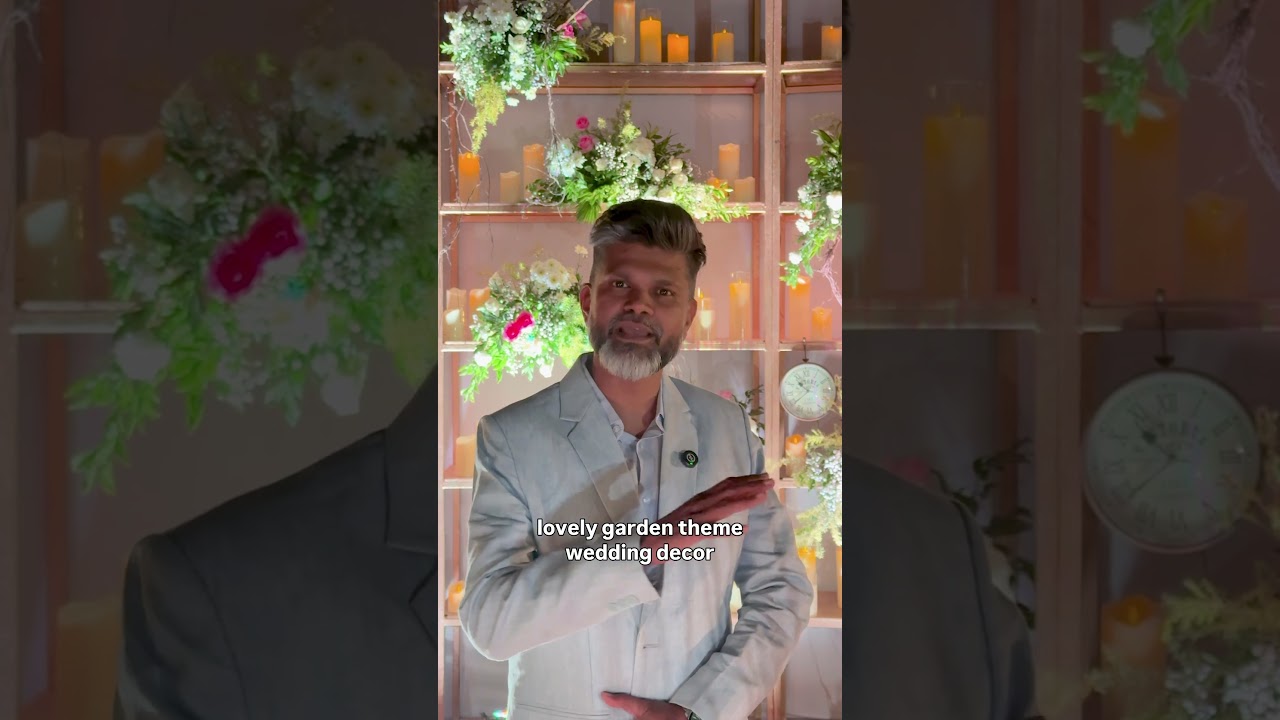 Garden theme wedding decor at Oxford Golf Resort, Pune Garden theme wedding decor at Oxford Golf Resort, Pune