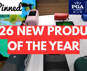 PINNED GOLF - 2026 NEW PRODUCT OF THE YEAR AT THE PGA SHOW,  NEW UPDATES AND MORE