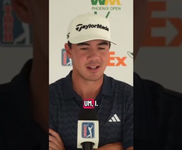 Michael Thorbjornsen had some great things to say after coming up short at the WM Phoenix Open