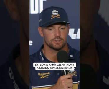 Bryson DeChambeau & Jon Rahm on Anthony Kim’s INSPIRING comeback