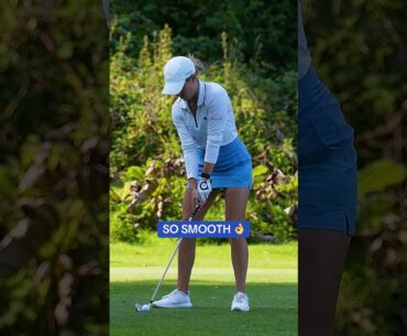 Slowin’ it down with Chiara Tamburlini 🎹 #funny #shorts #reels #golf #girl #asmr