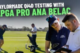 We tested TaylorMade's new Qi4D Driver with the LPGA Tour's biggest club junkie!