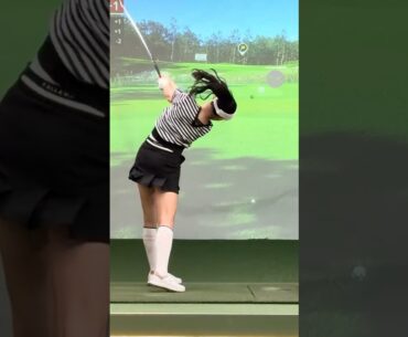 송곳 임팩트🔥 달콤한 보상💚 | KLPGA 윤규미(Kyumi Yun) #응원릴레이 #윤규미2026