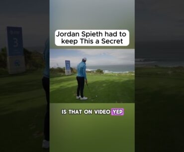 Jordan Spieth has a BIG SECRET 🤫 #golf #shorts #secret #pgatour @NoLayingUp