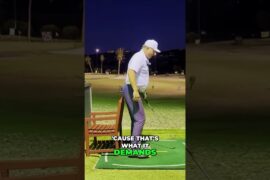 How to EASILY Shallow Your Golf Swing! #shorts