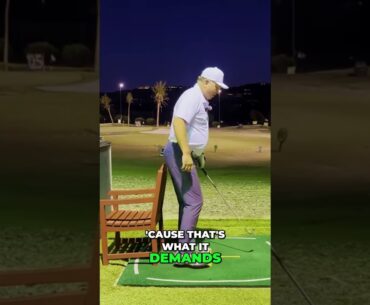 How to EASILY Shallow Your Golf Swing! #shorts