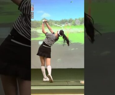 날카롭게! 부드럽게!! 🖤 | KLPGA 윤규미(Kyumi Yun) #응원릴레이 #윤규미2026