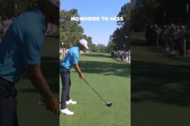 The Moment Before | Max Homa Tee Shot Trouble at Augusta #golfmoment