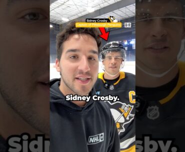 Q&A with Penguins star Sidney Crosby ⛸️
