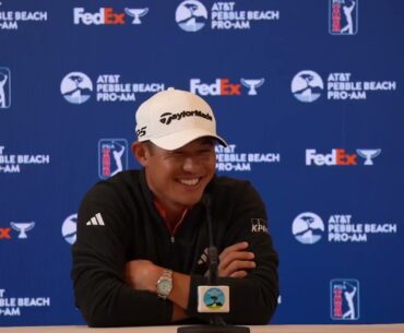 Collin Morikawa Ends 2.5-Year Drought | AT&T Pebble Beach Pro-Am Winner Interview
