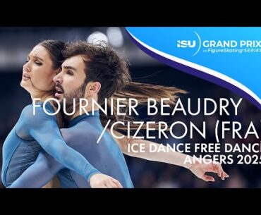 Laurence FOURNIER BEAUDRY / Guillaume CIZERON | Ice Dance Free Dance | Angers 2025 | #GPFigure