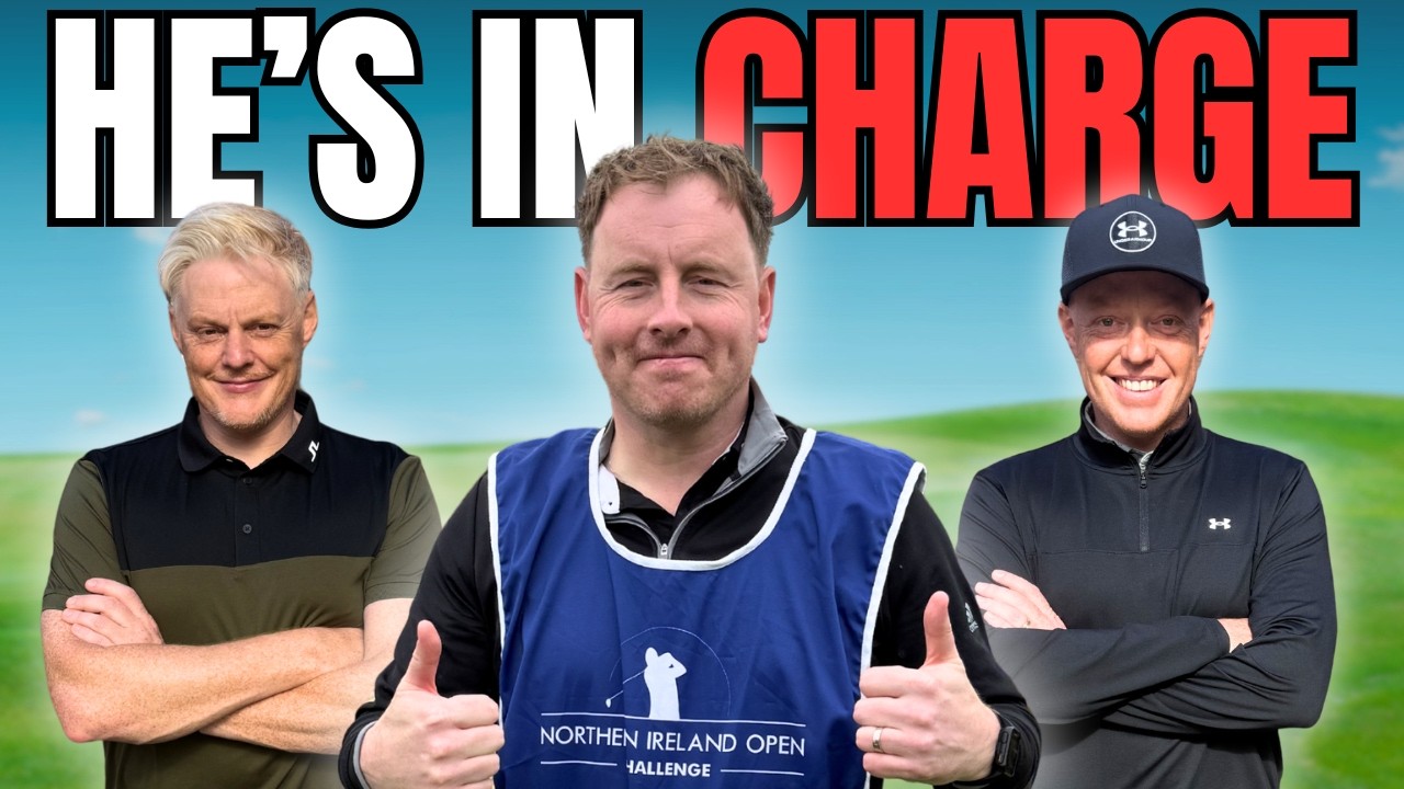 He's in Charge! Comedian Bosses Two PGA Pros as Their Caddy | Golf Bros Chaos