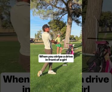 When you Stripe a Drive in Front of a Girl