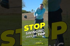 Stop Coming Over The Top With This Simple Fix #golf #golfswing #golftips