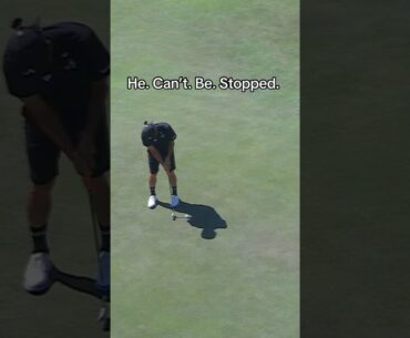 ANTHONY KIM NOW LEADS BY TWO IN ADELAIDE 😱 #golf #LIVGolf