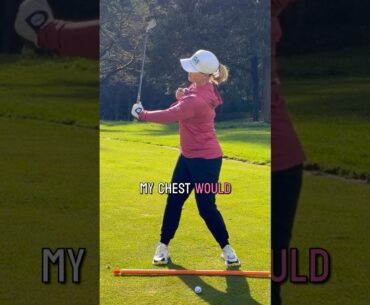 Shorter Backswing = More Speed #golfdrills #golf #golfswing